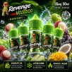 Revenge 巫毒小綠人 VOODOO 煙油 30ml 35mg 馬來西亞原裝瓶身展示